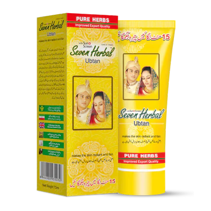 Seven Herbal - Herbal Glow Cream (Ubtan Blend)